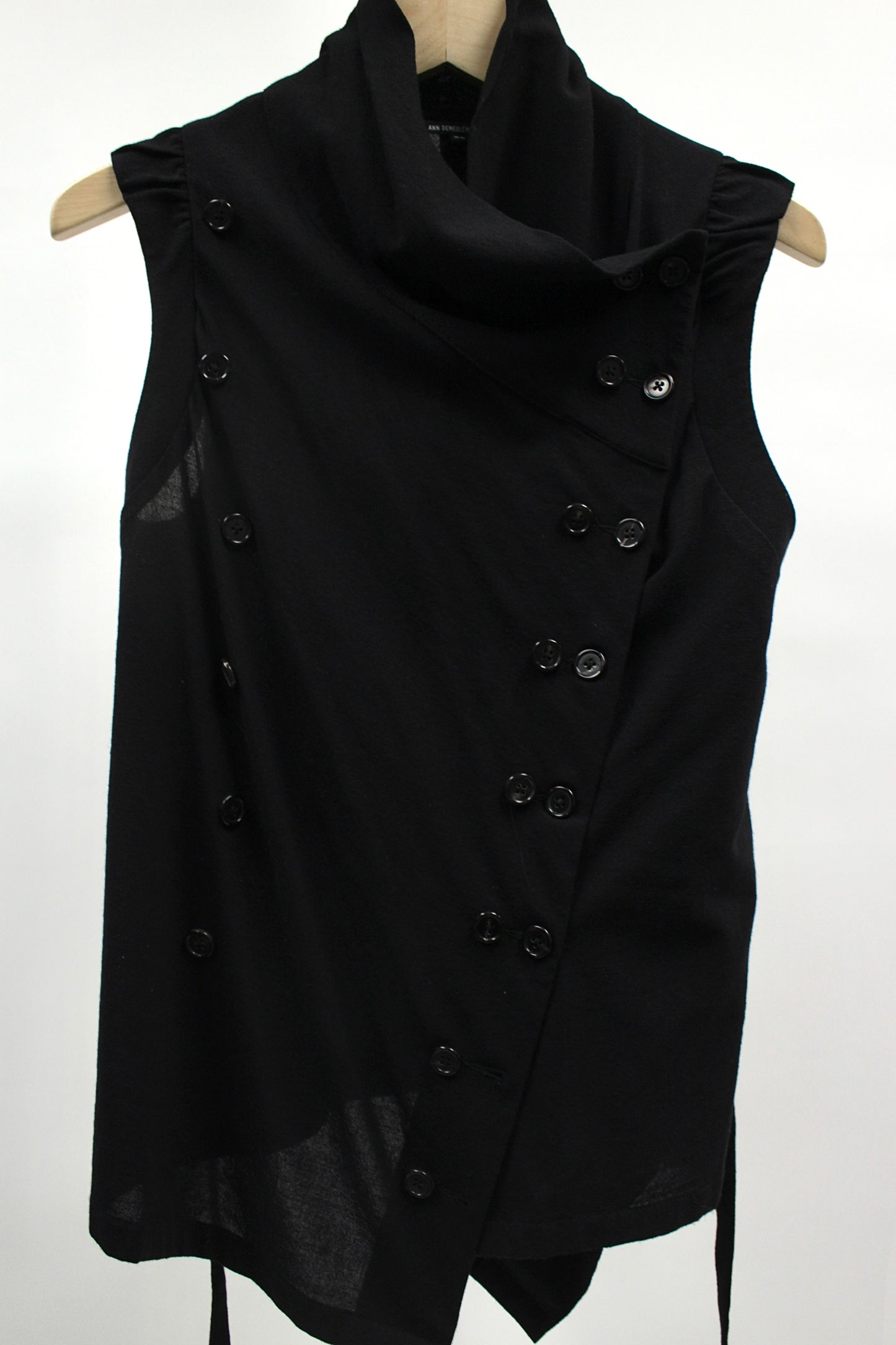F/W09 Ann Demeulemeester Fencing Wrap Vest