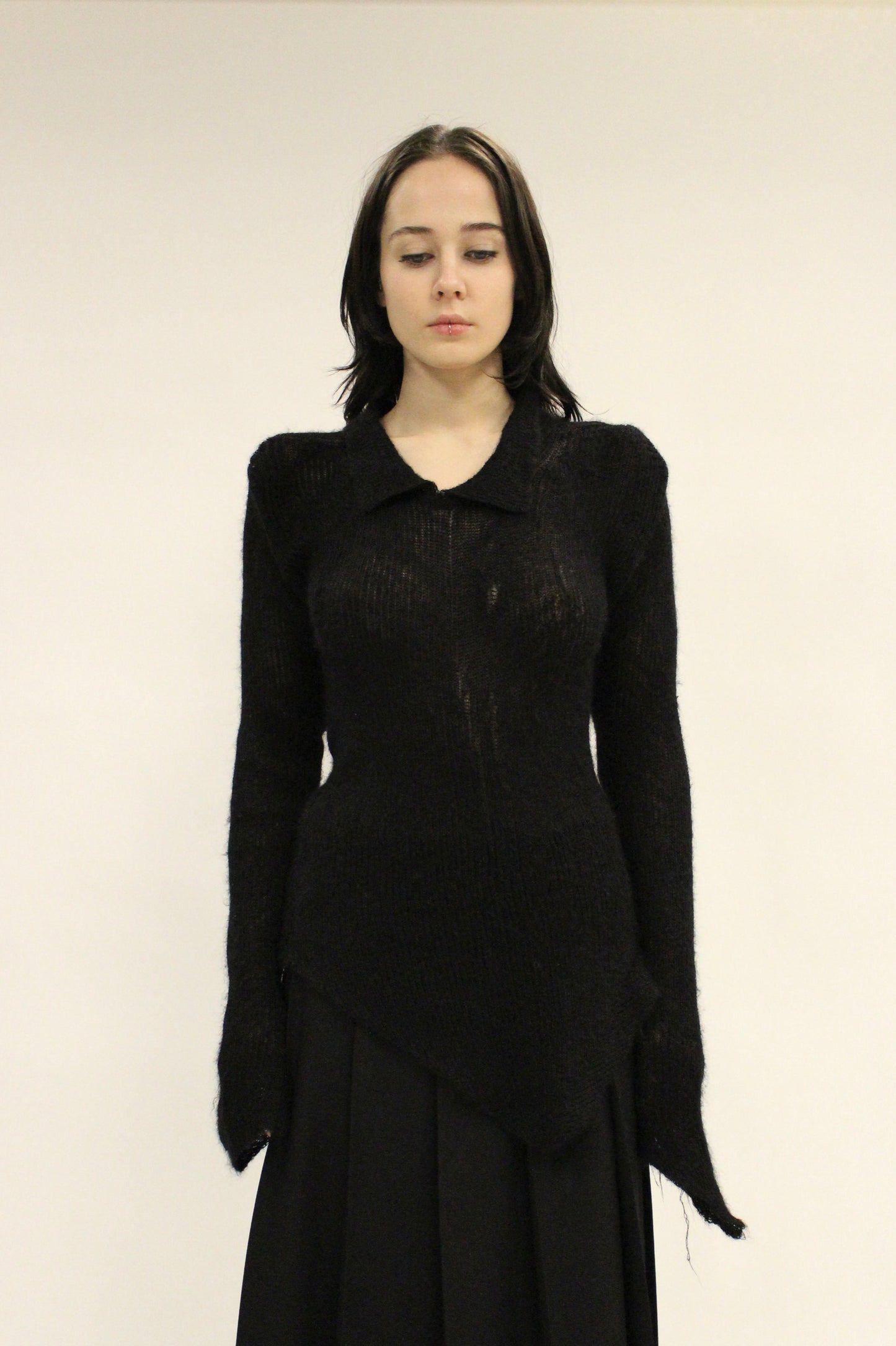 Yohji Yamamoto FEMME AW98 Deformed Wool Sweater