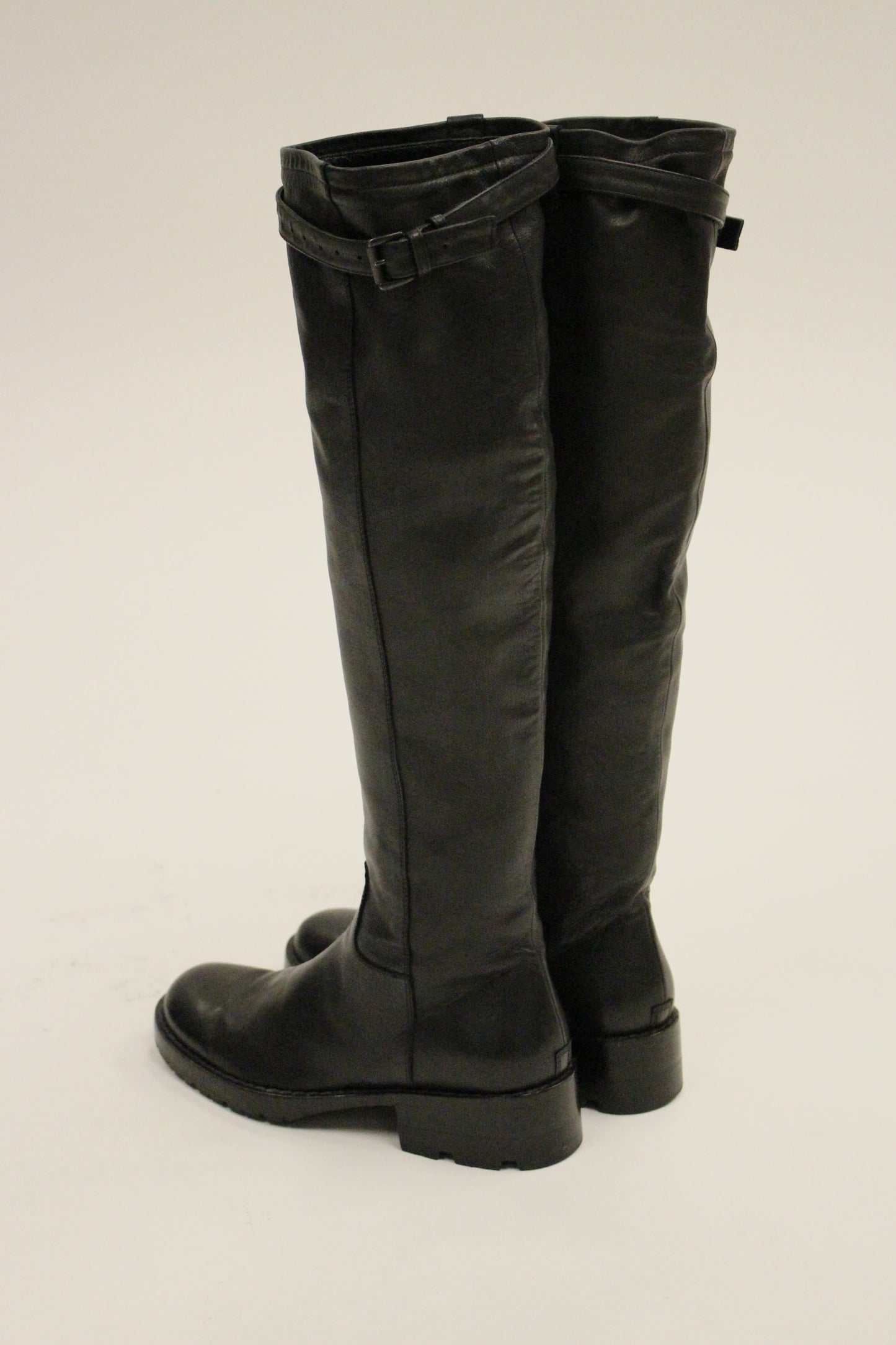 Ann Demeulemeester Early 00s Horse Riding Leather Boots