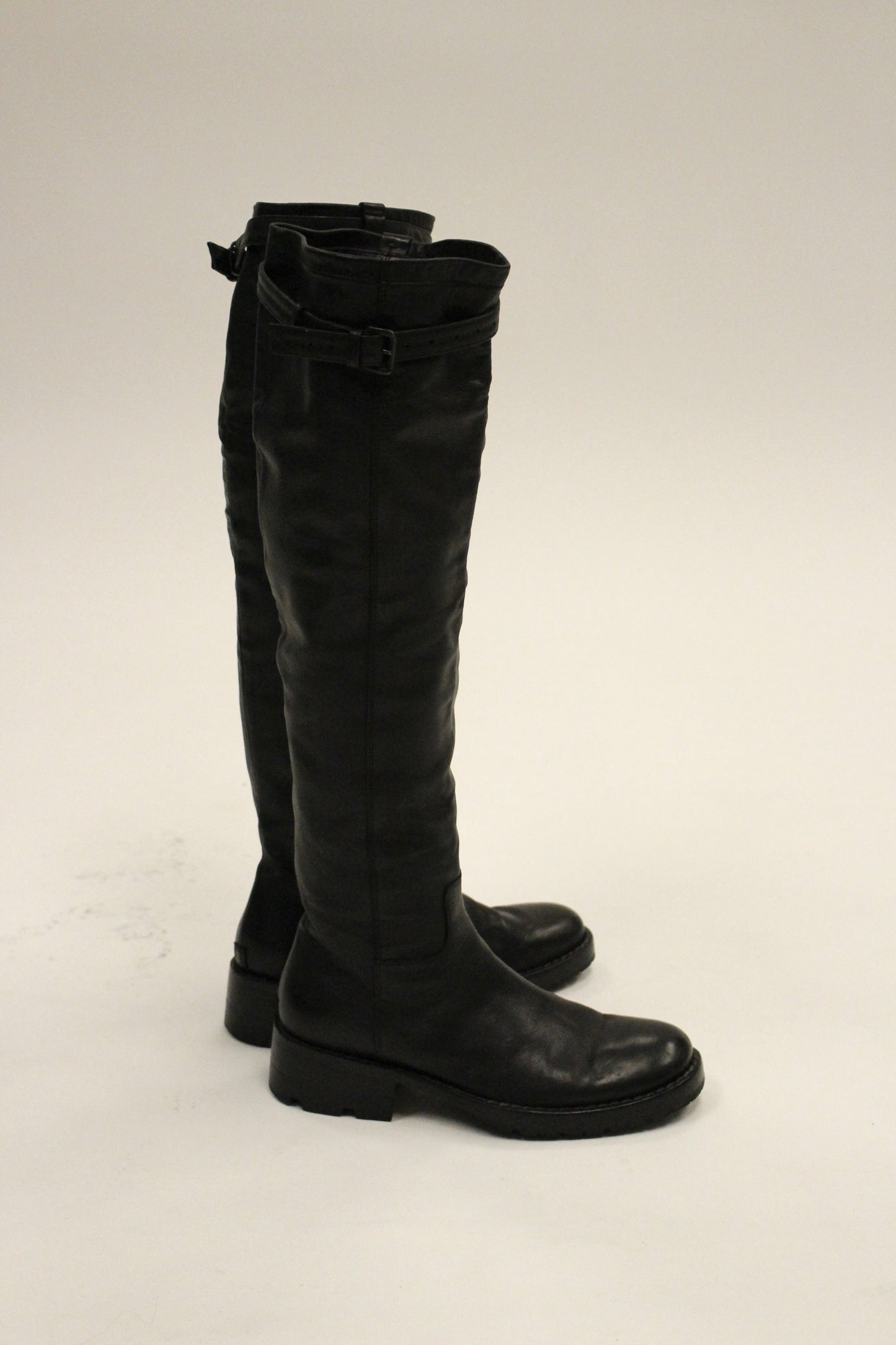 Ann Demeulemeester Early 00s Horse Riding Leather Boots