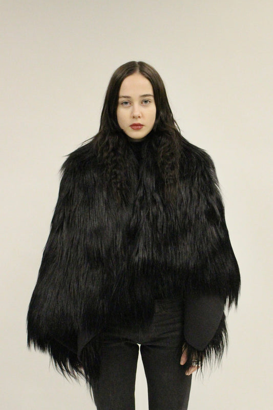 Ann Demeulemeester Fall 2011 Goat Fur Vest