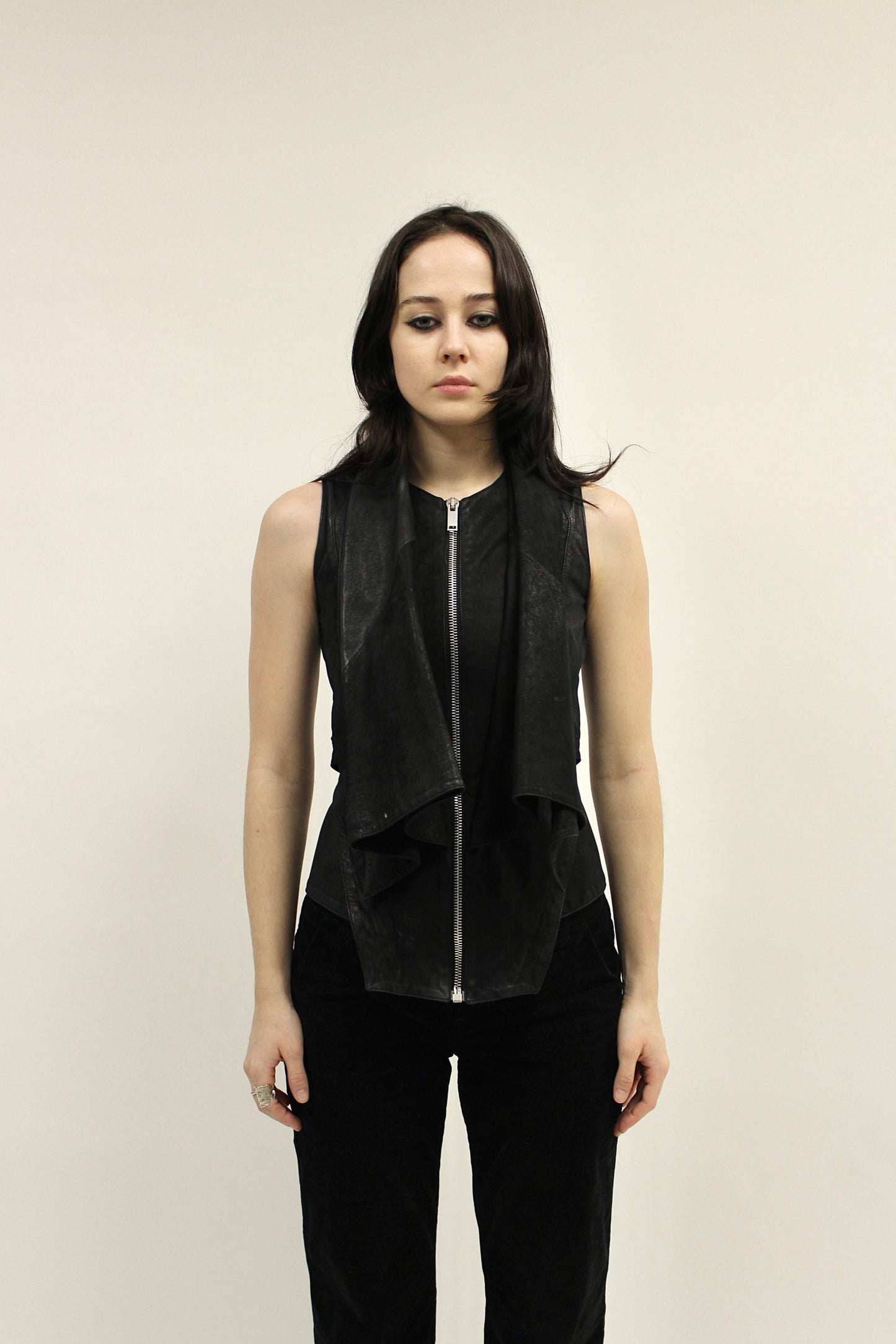 Gareth Pugh Olmar & Mirta SS11 Leather Vest