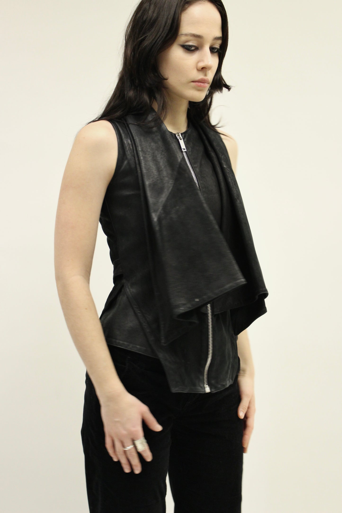 Gareth Pugh Olmar & Mirta SS11 Leather Vest