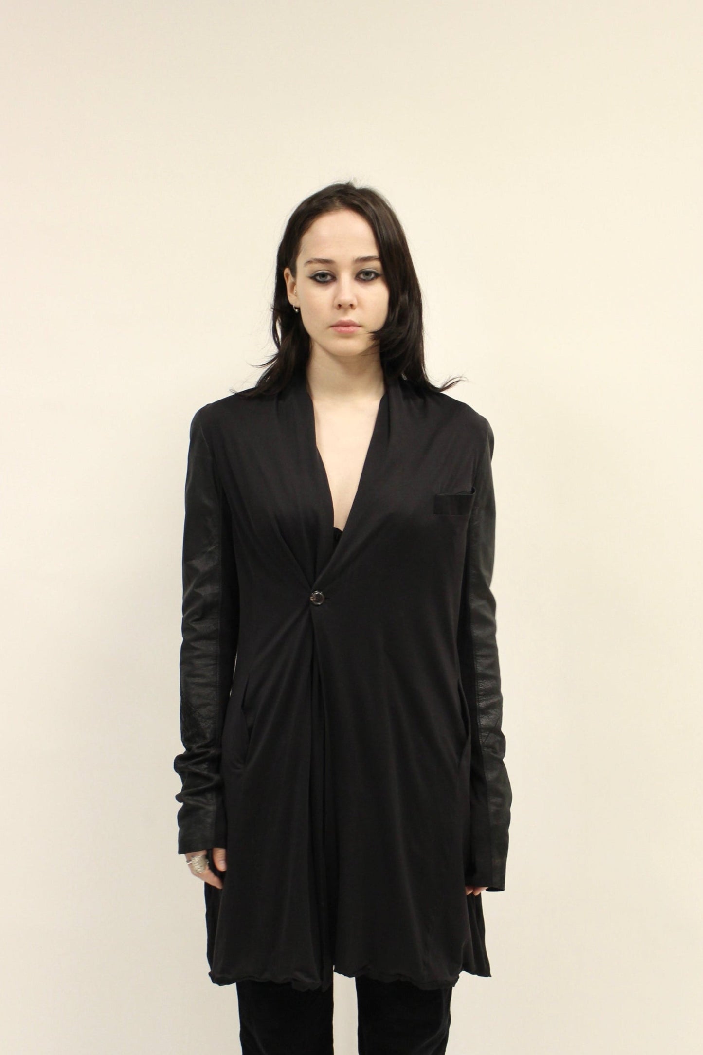 Rick Owens Olmar & Mirta Silk Jacket