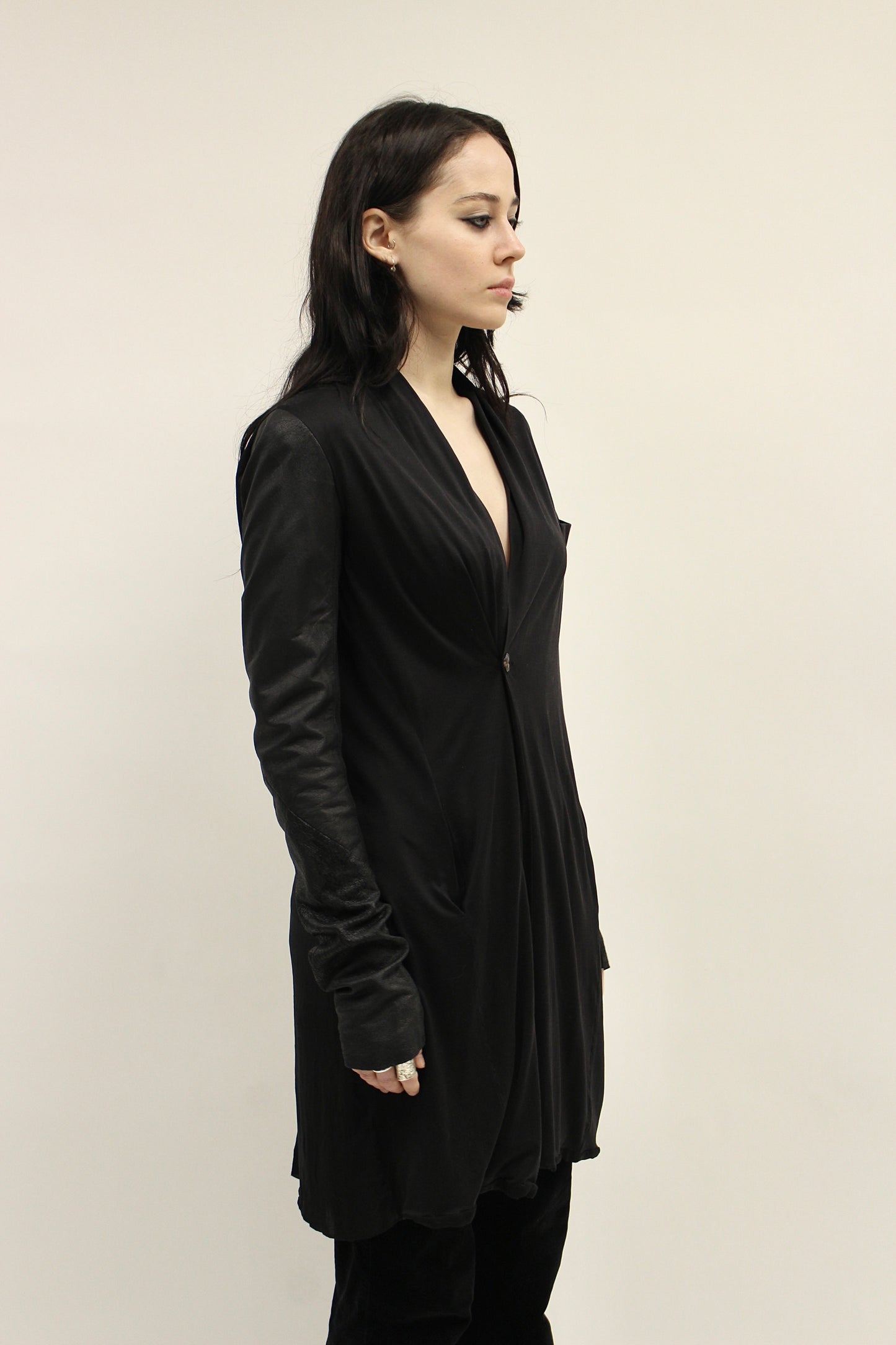 Rick Owens Olmar & Mirta Silk Jacket