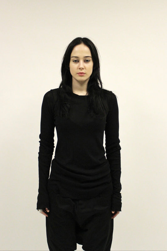 Rick Owens Black Long Sleeve