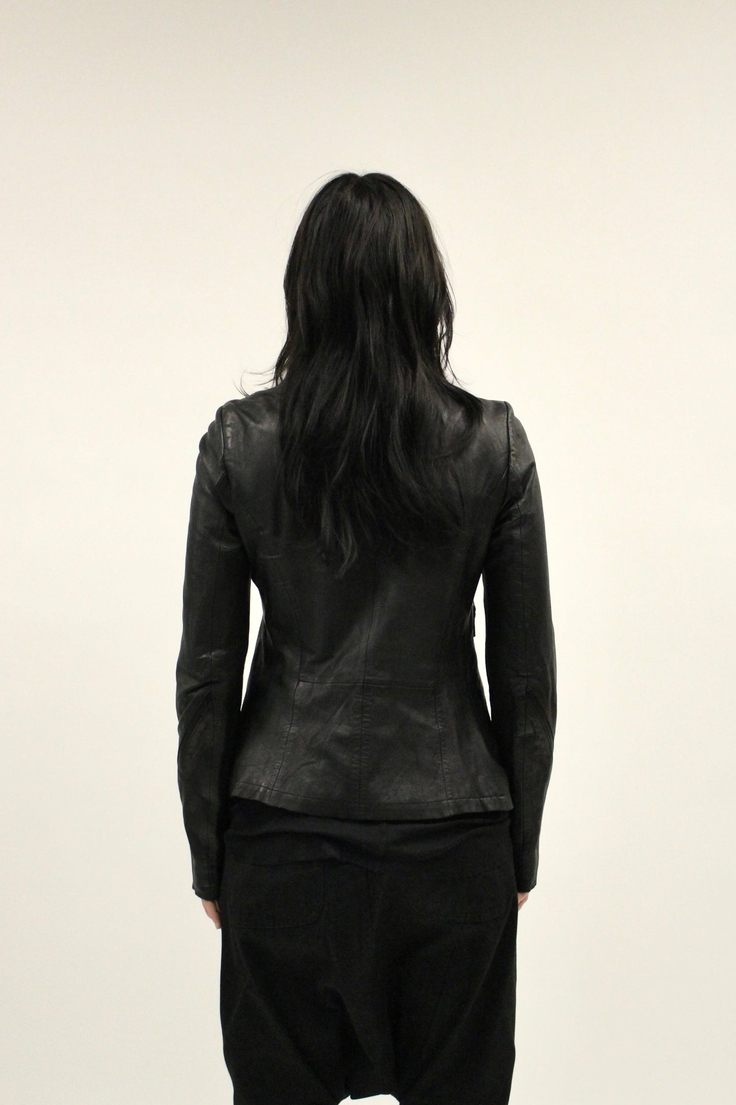 Barbara I Gongini Leather Jacket