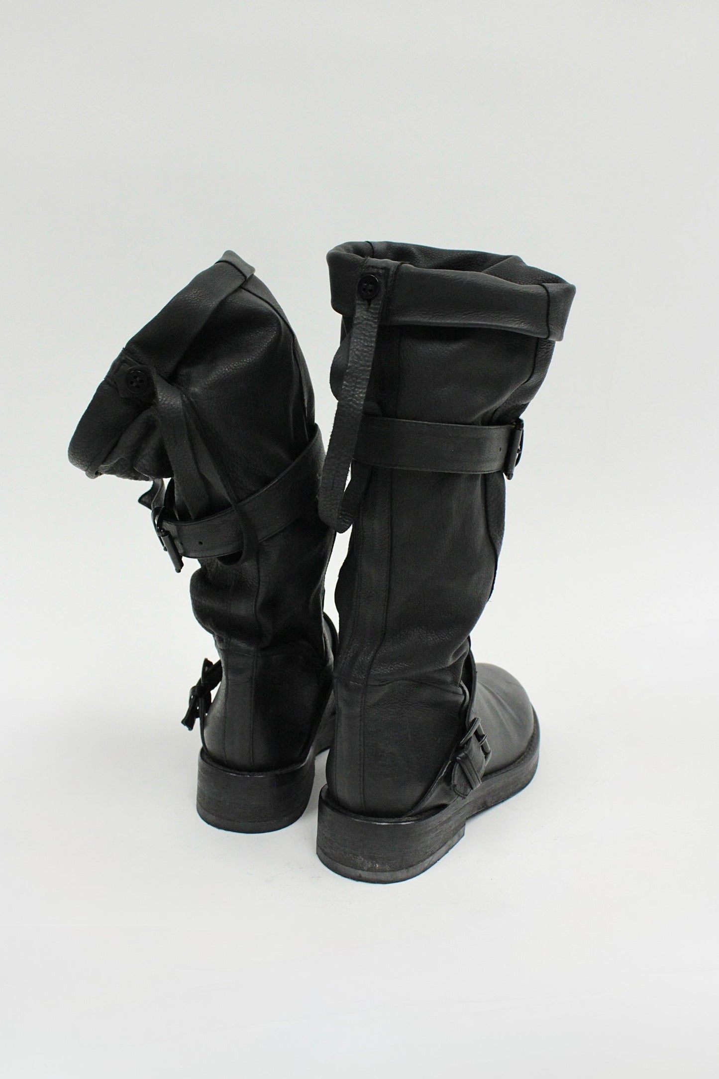 Ann Demeulemeester Pirate Leather Boots