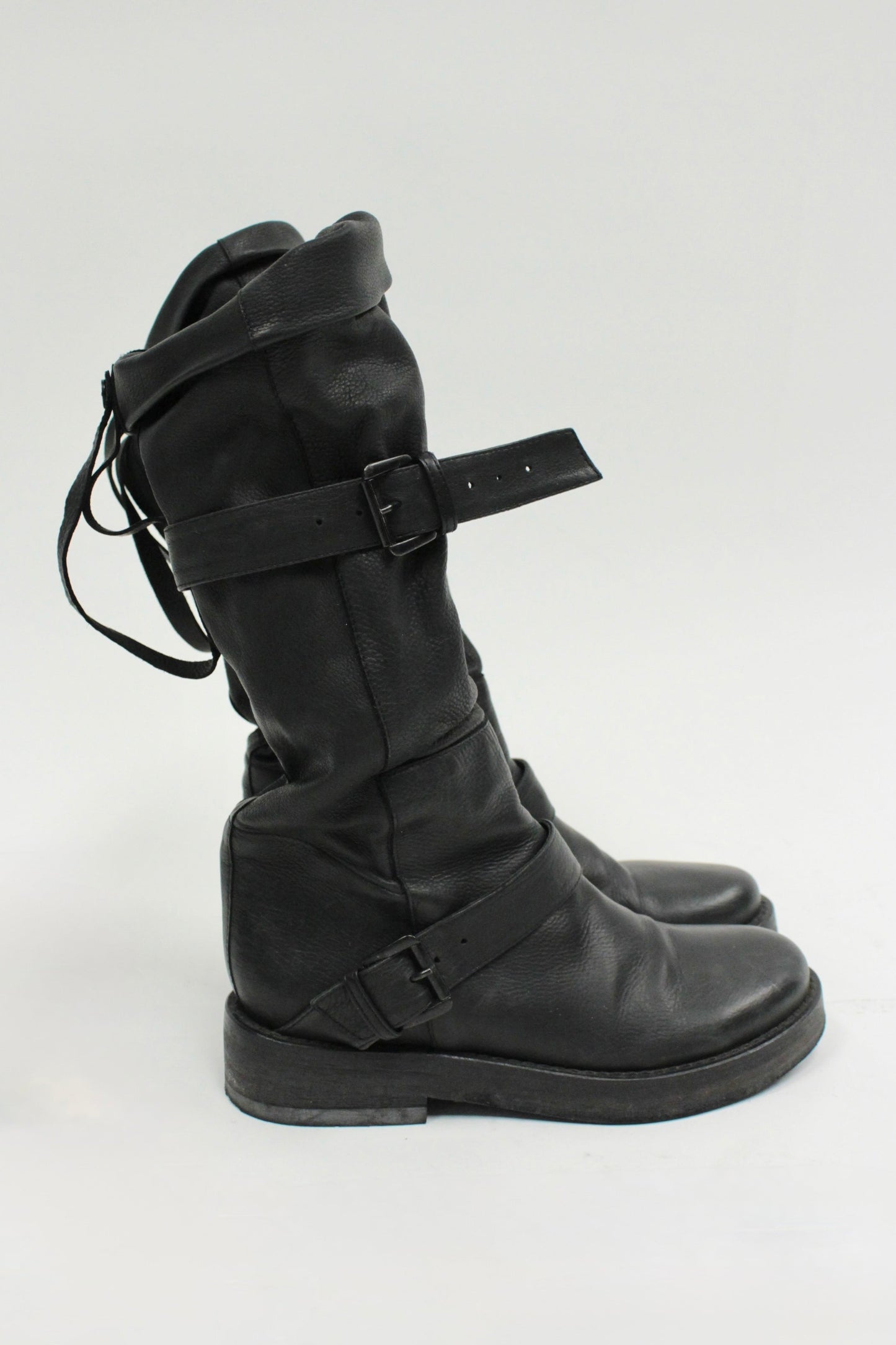 Ann Demeulemeester Pirate Leather Boots