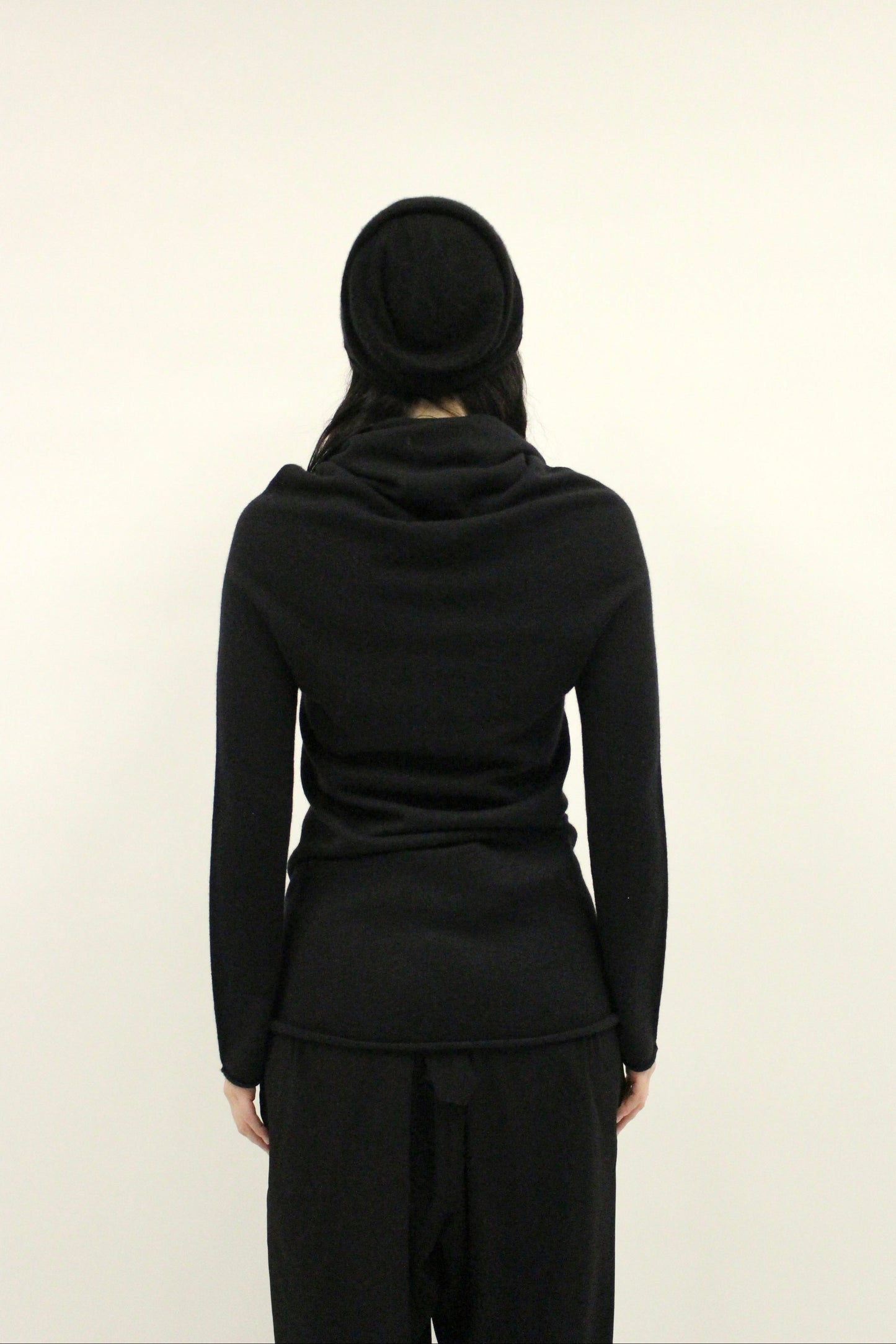 Yohji Yamamoto FEMME AW02 Cowl Neck Sweater