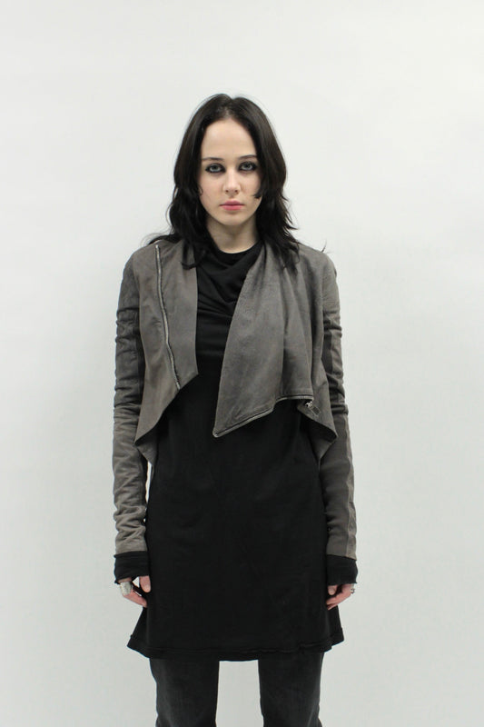 Rick Owens Olmar & Mirta FW09 "CRUST" Leather Bolero