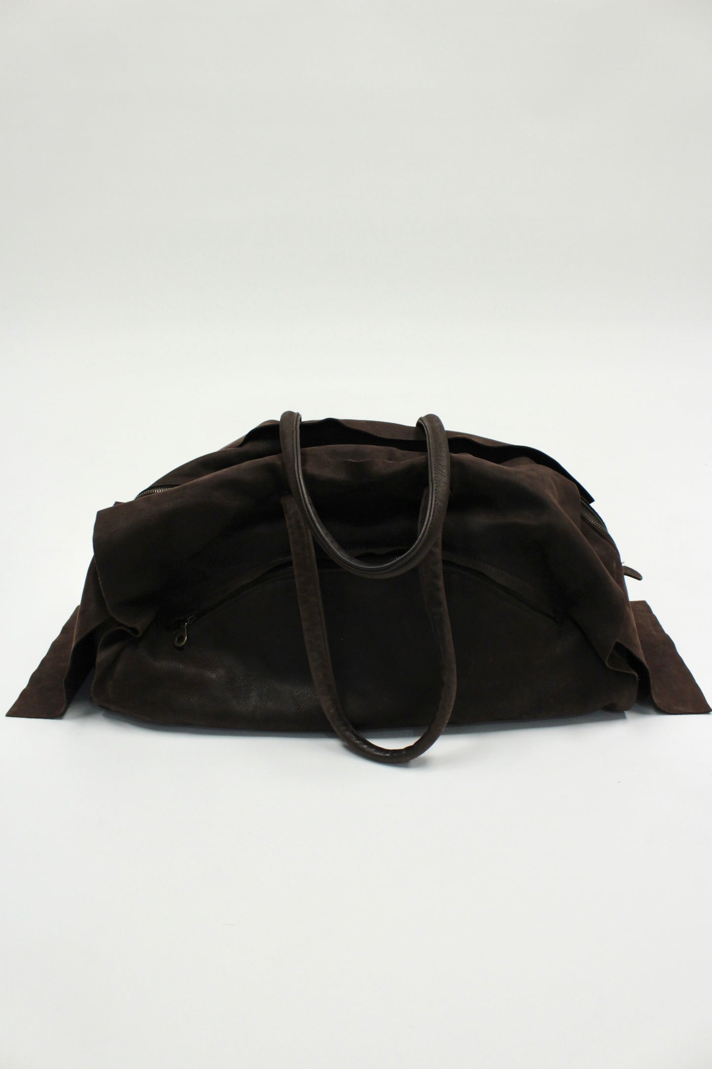 Jas M.B x Mihara Yasuhiro Leather Boston Bag