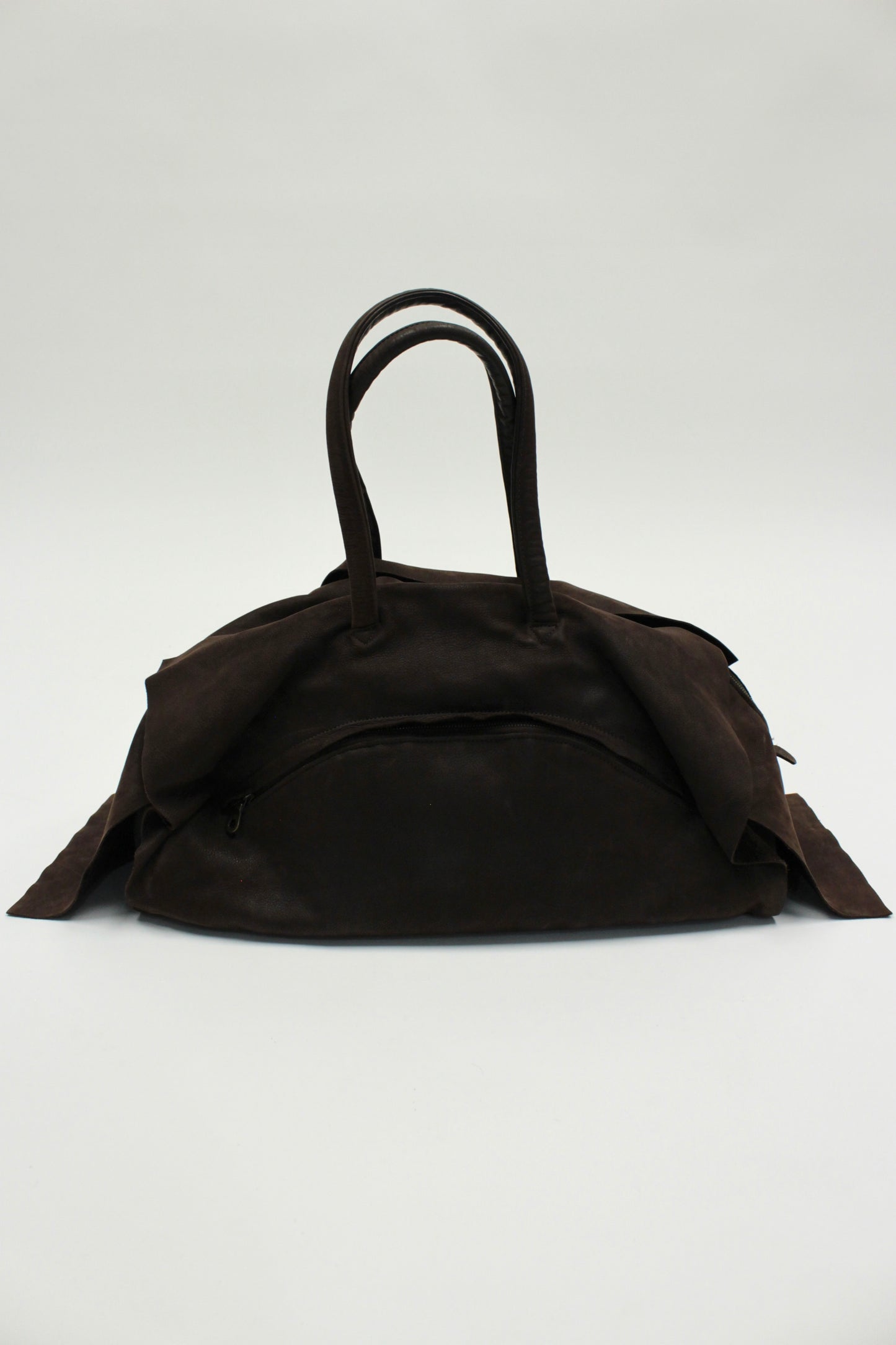 Jas M.B x Mihara Yasuhiro Leather Boston Bag