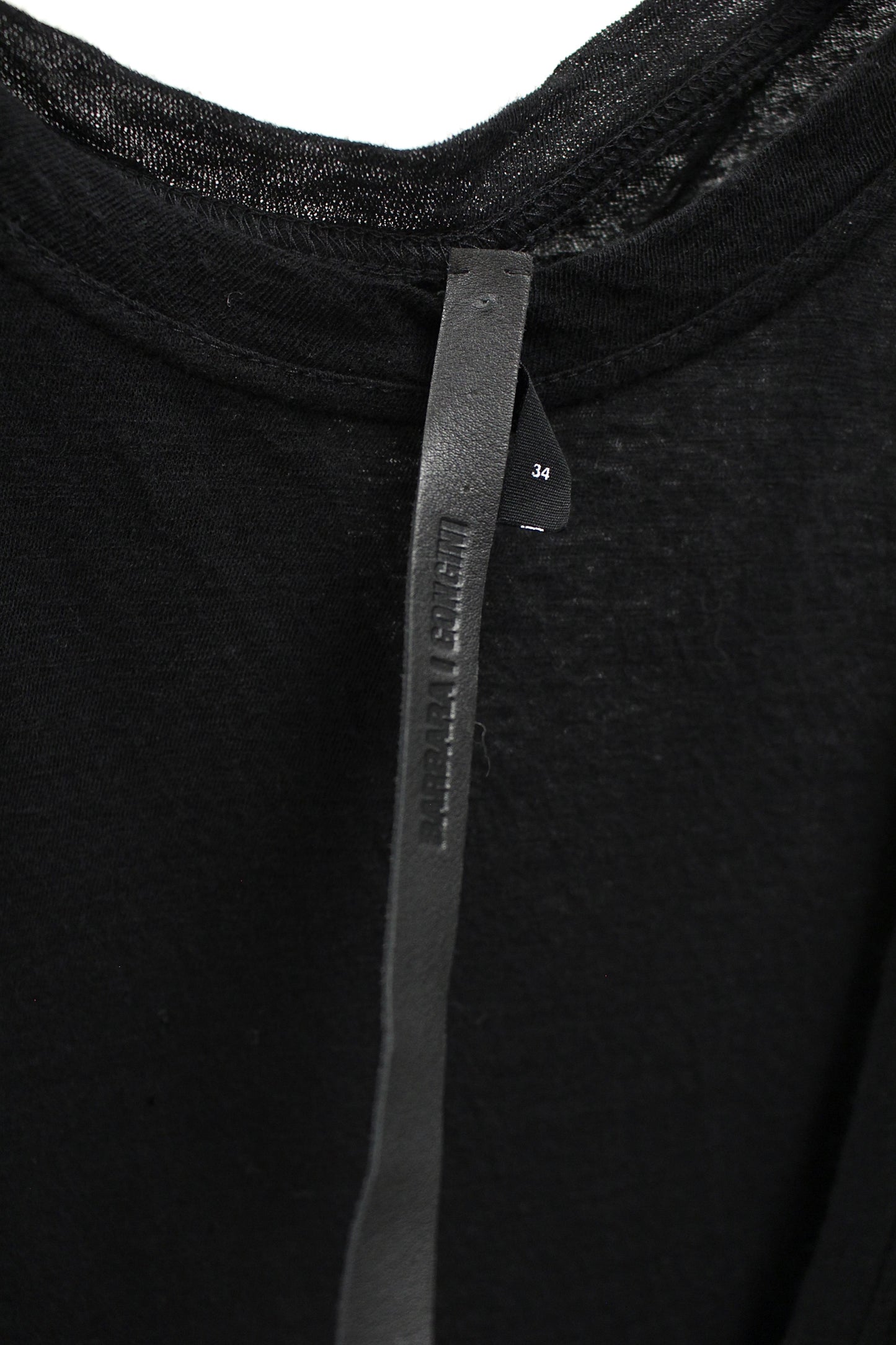 F/W14 Barbara I Gongini Asymmetrical Draped Dress