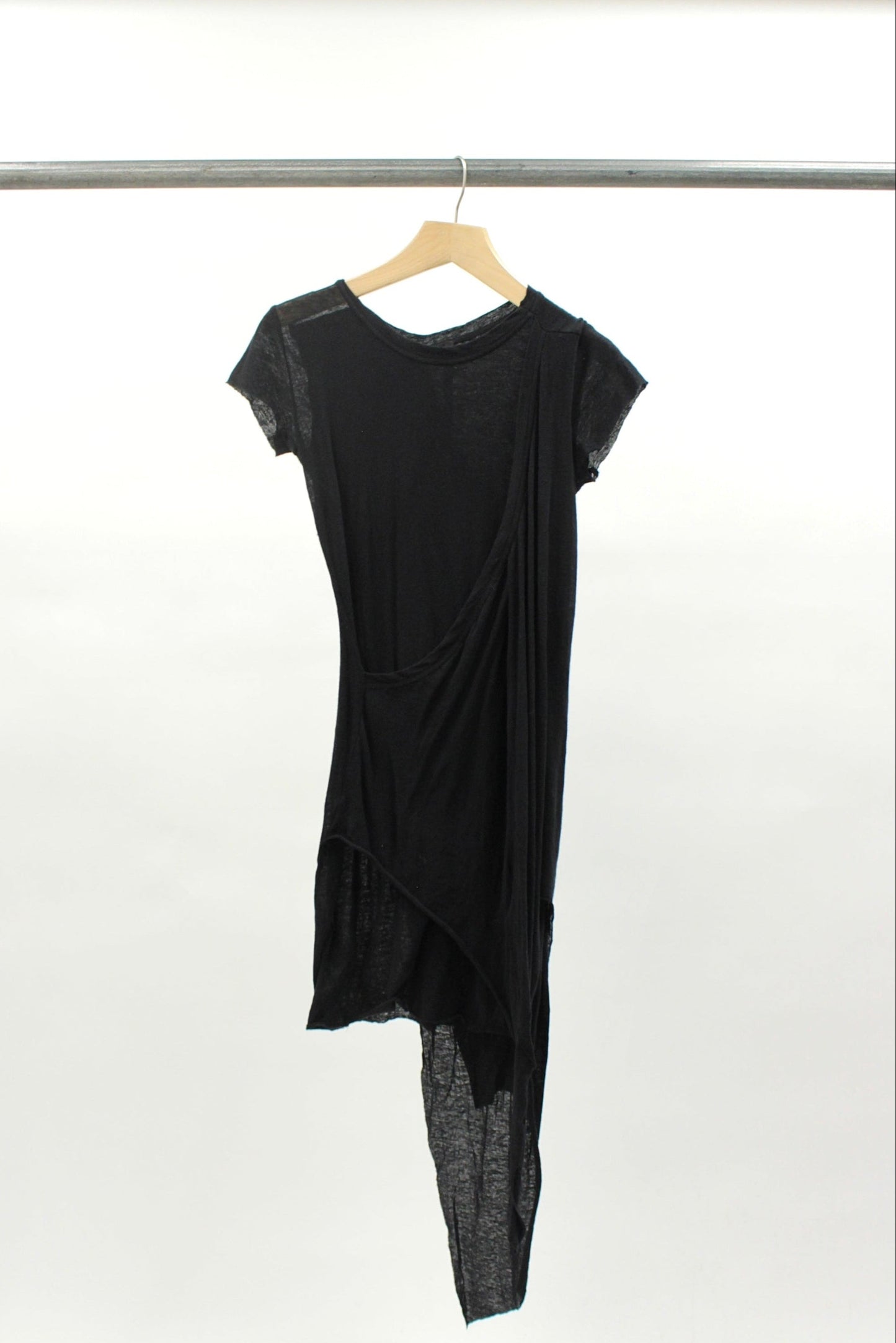 F/W14 Barbara I Gongini Asymmetrical Draped Dress