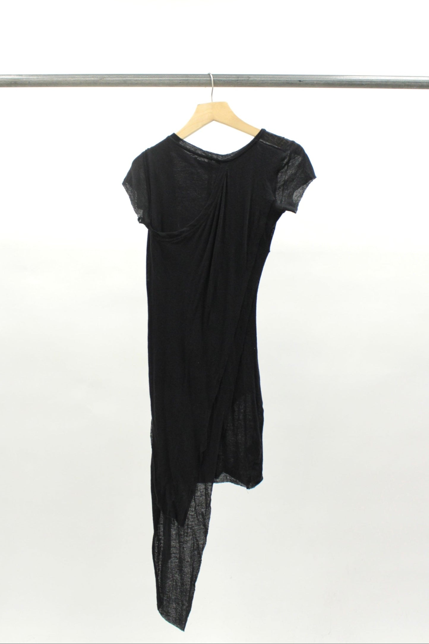 F/W14 Barbara I Gongini Asymmetrical Draped Dress