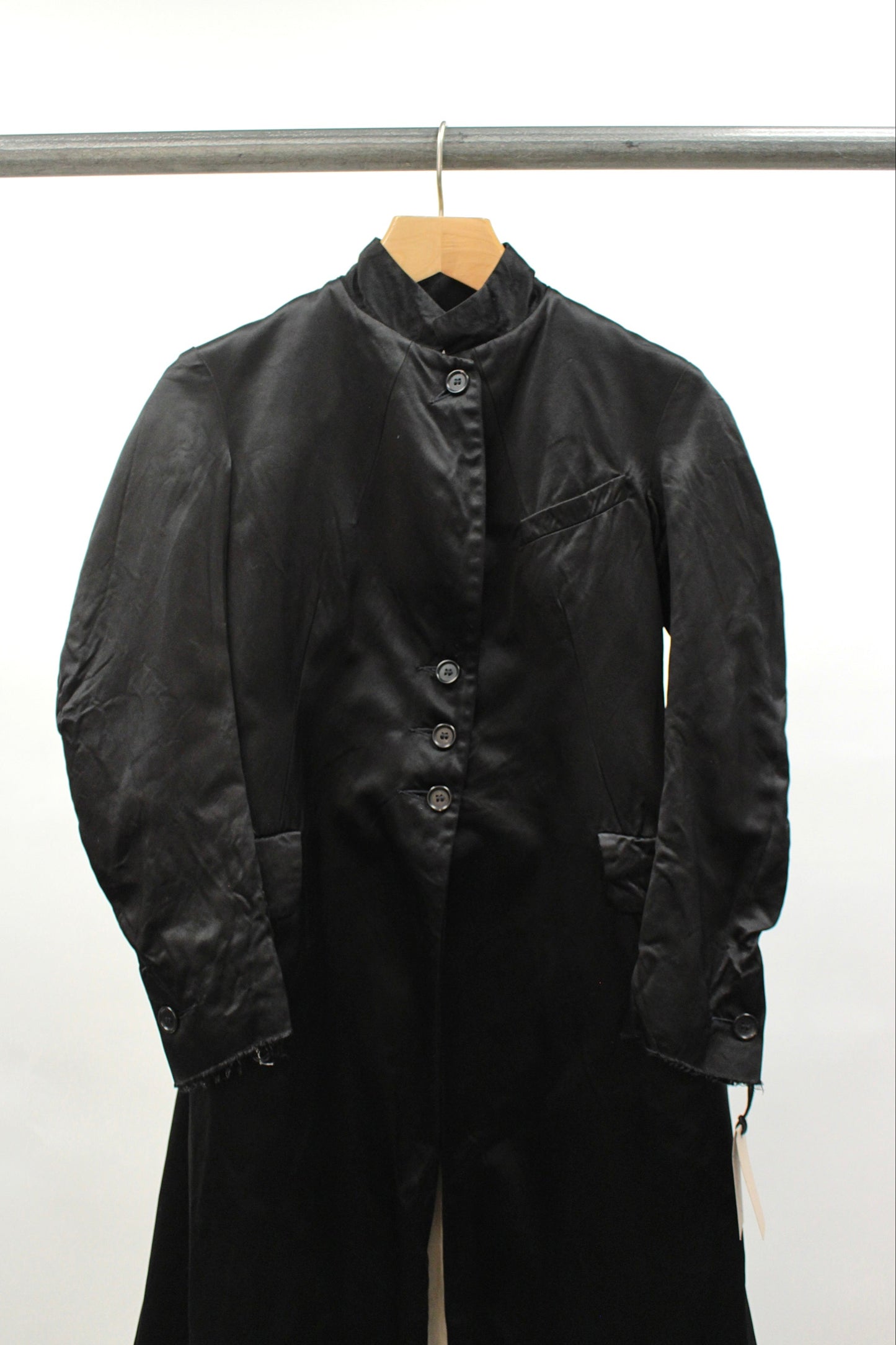 Elena Dawson Hacking Silk Dress Coat