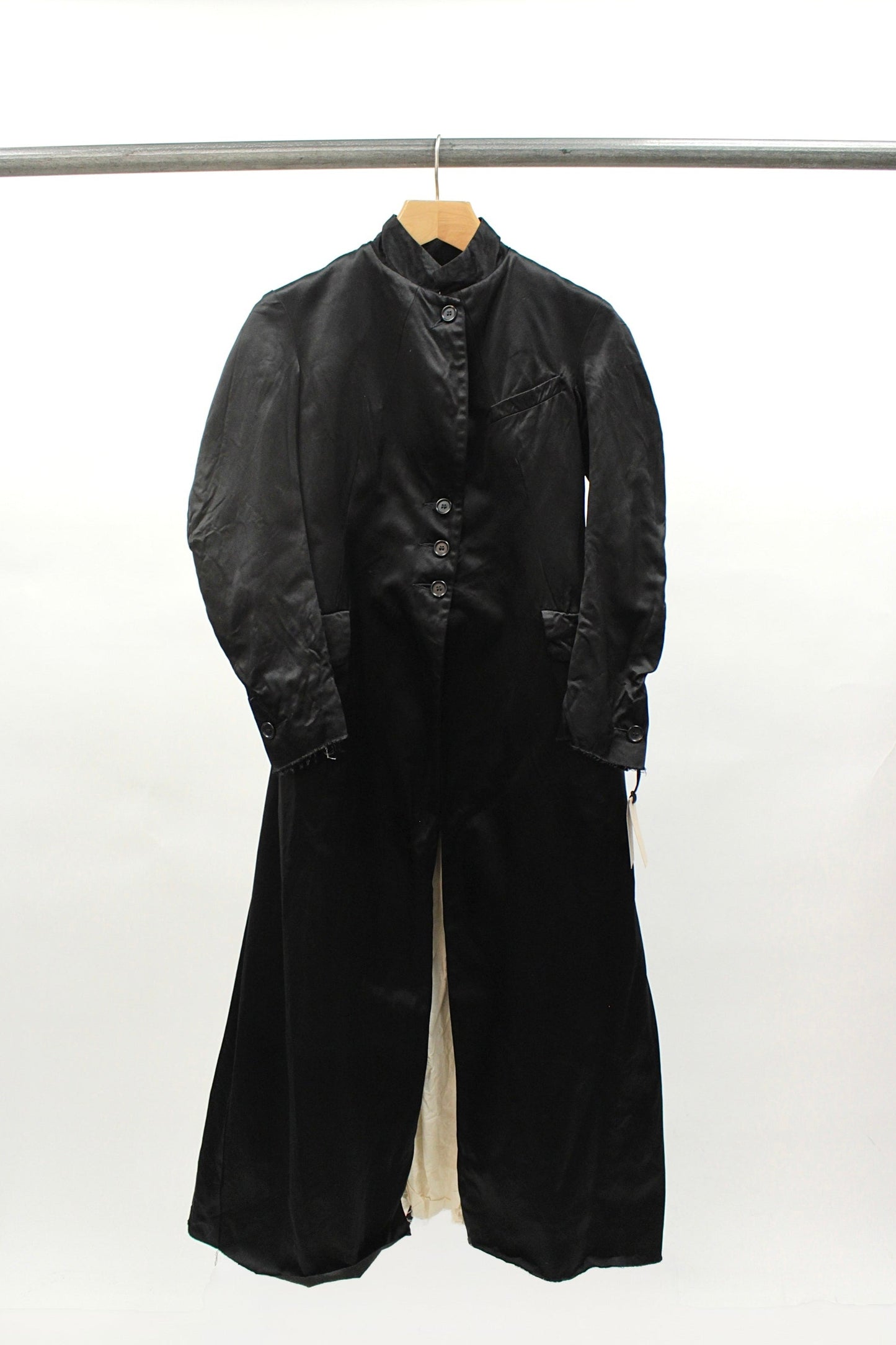 Elena Dawson Hacking Silk Dress Coat