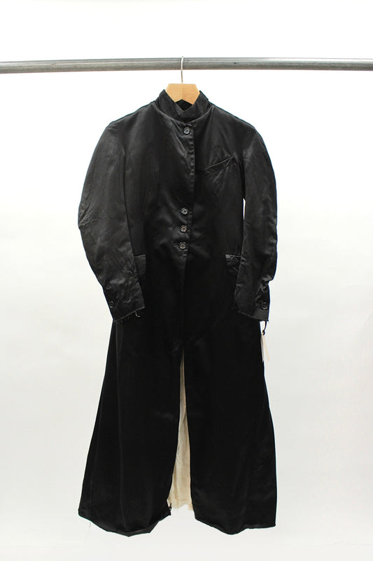 Elena Dawson Hacking Silk Dress Coat