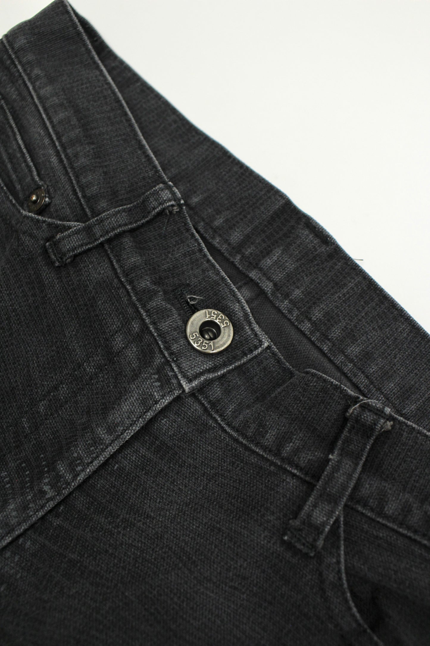 Early 00s 5351 Pour Les Femmes Snakeskin Flare Denim