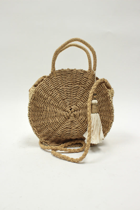 G.O.A Straw Shoulder Bag