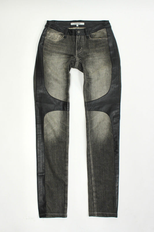 Early 00s 5351 Pour Les Femmes Hybrid Denim Pants
