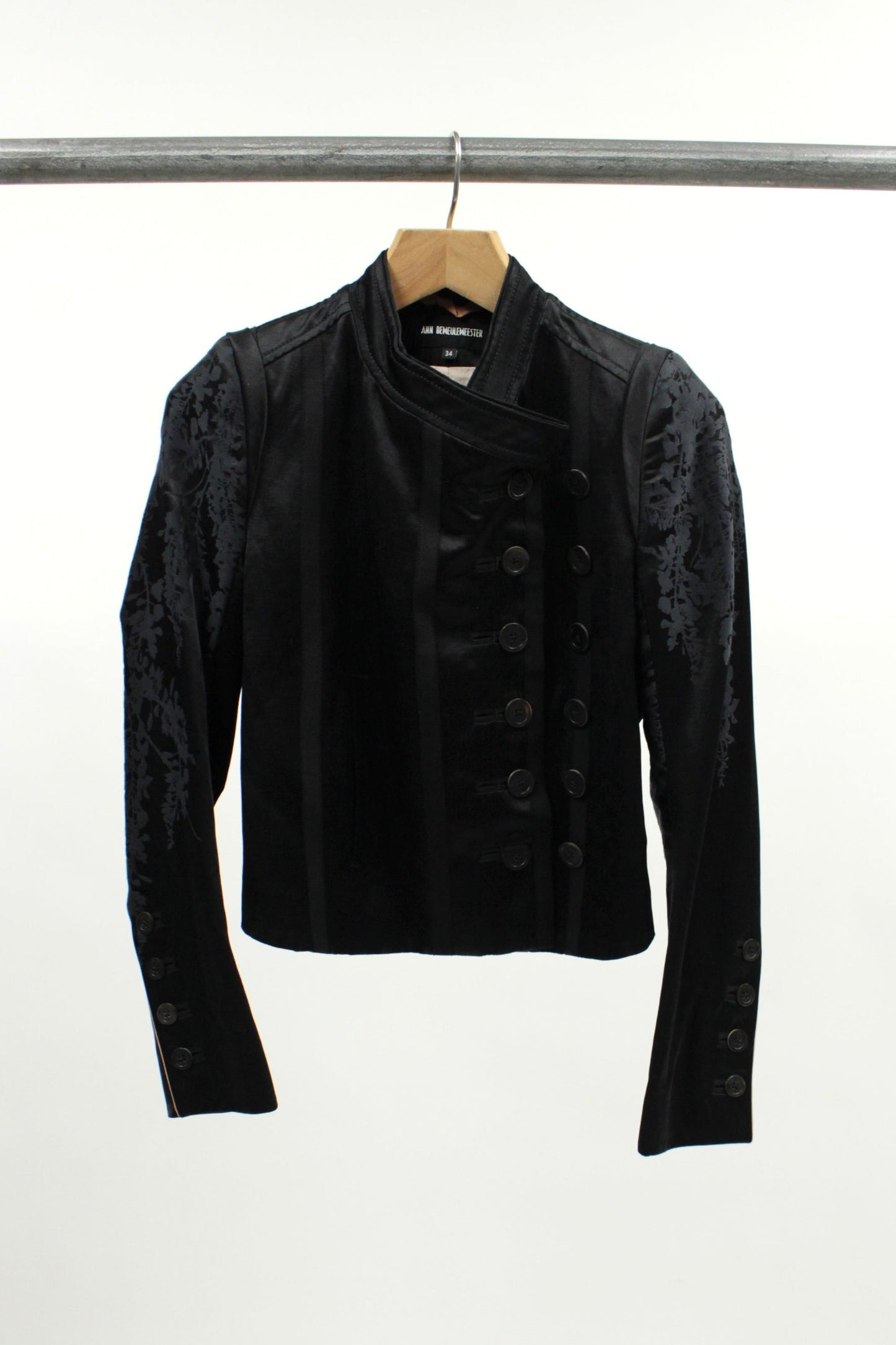 S/S14 Ann Demeulemeester Asymmetrical Fencing Jacket