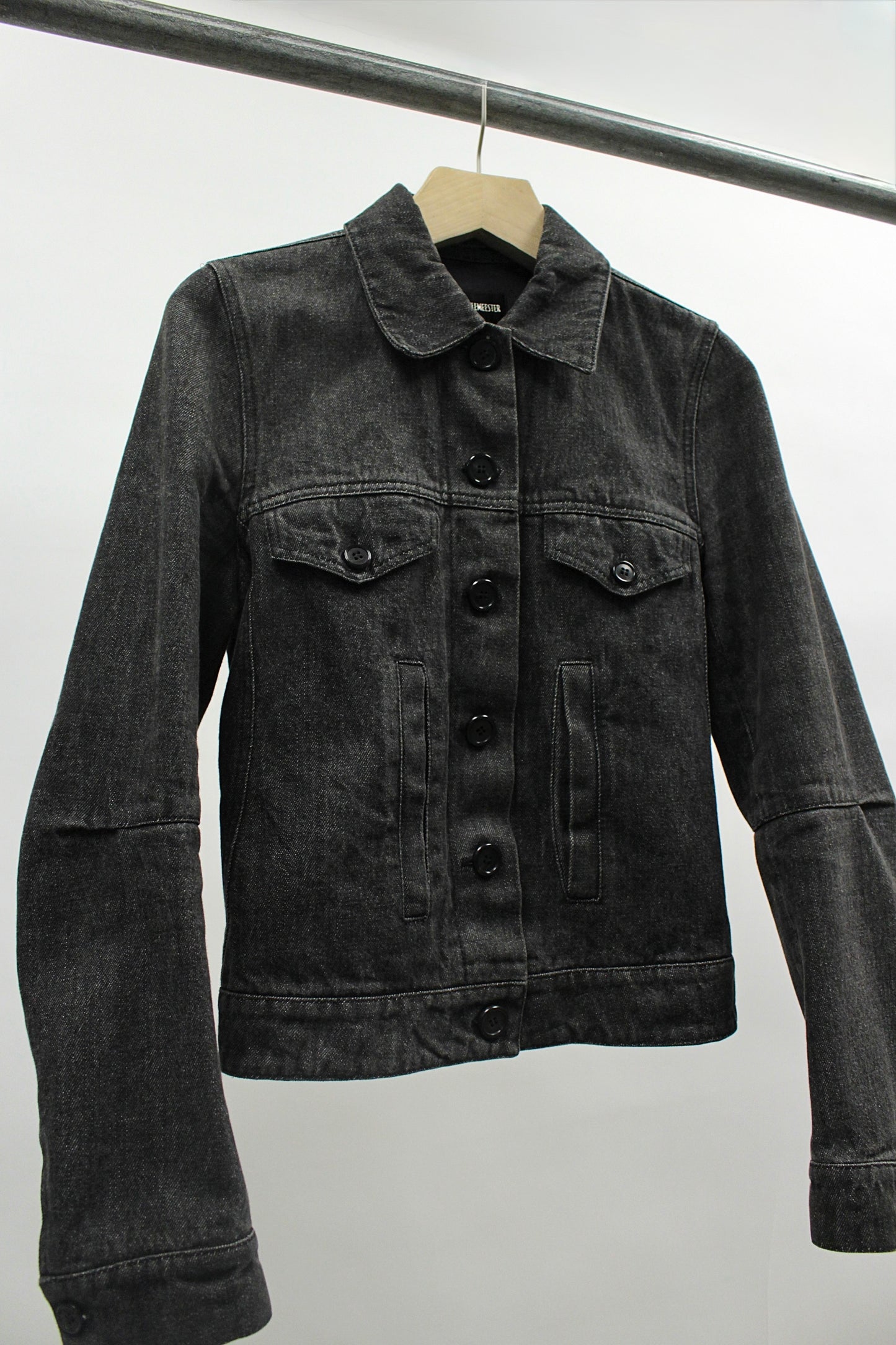 F/W00 Ann Demeulemeester Denim Trucker Jacket