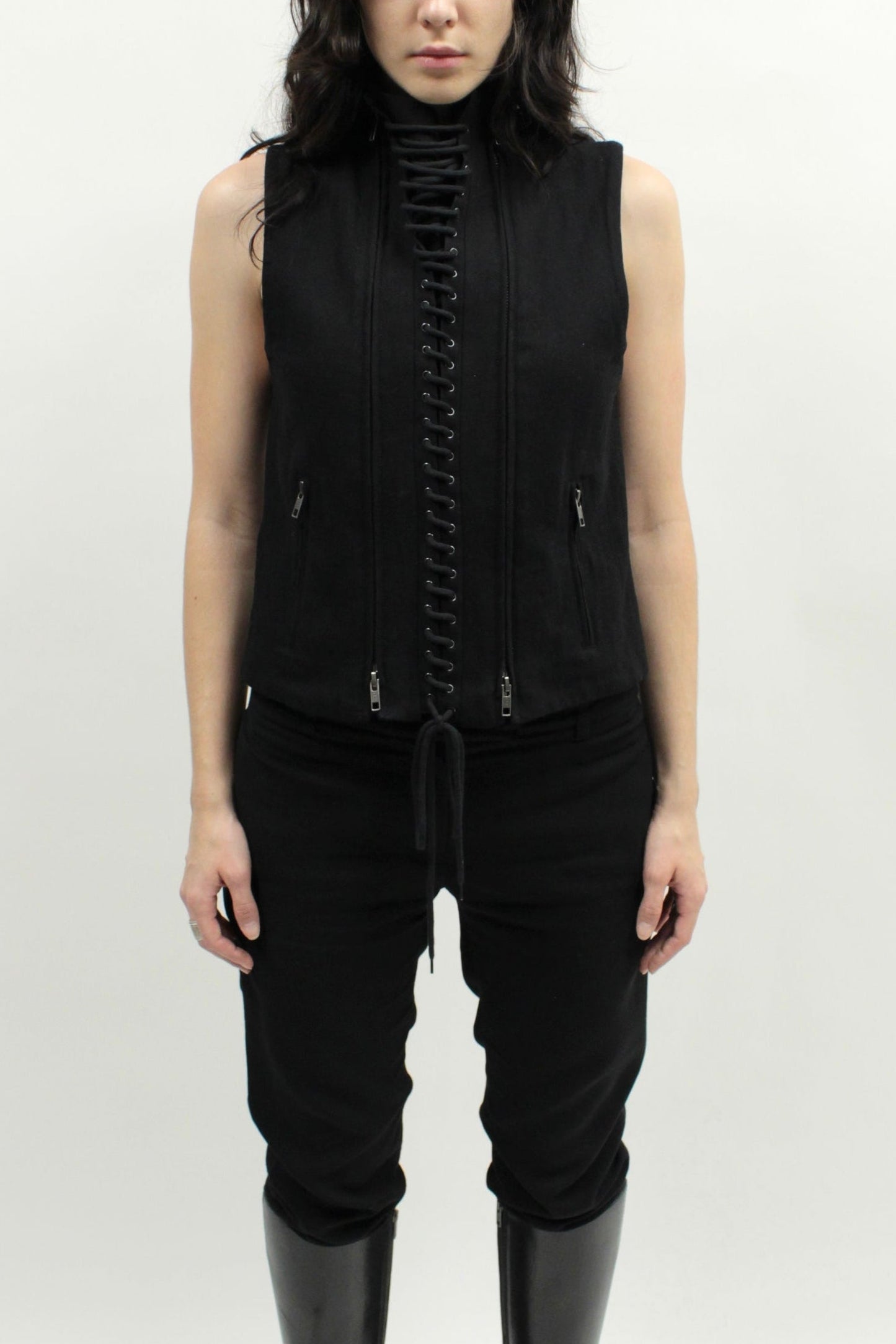F/W11 Ann Demeulemeester Laced Vest