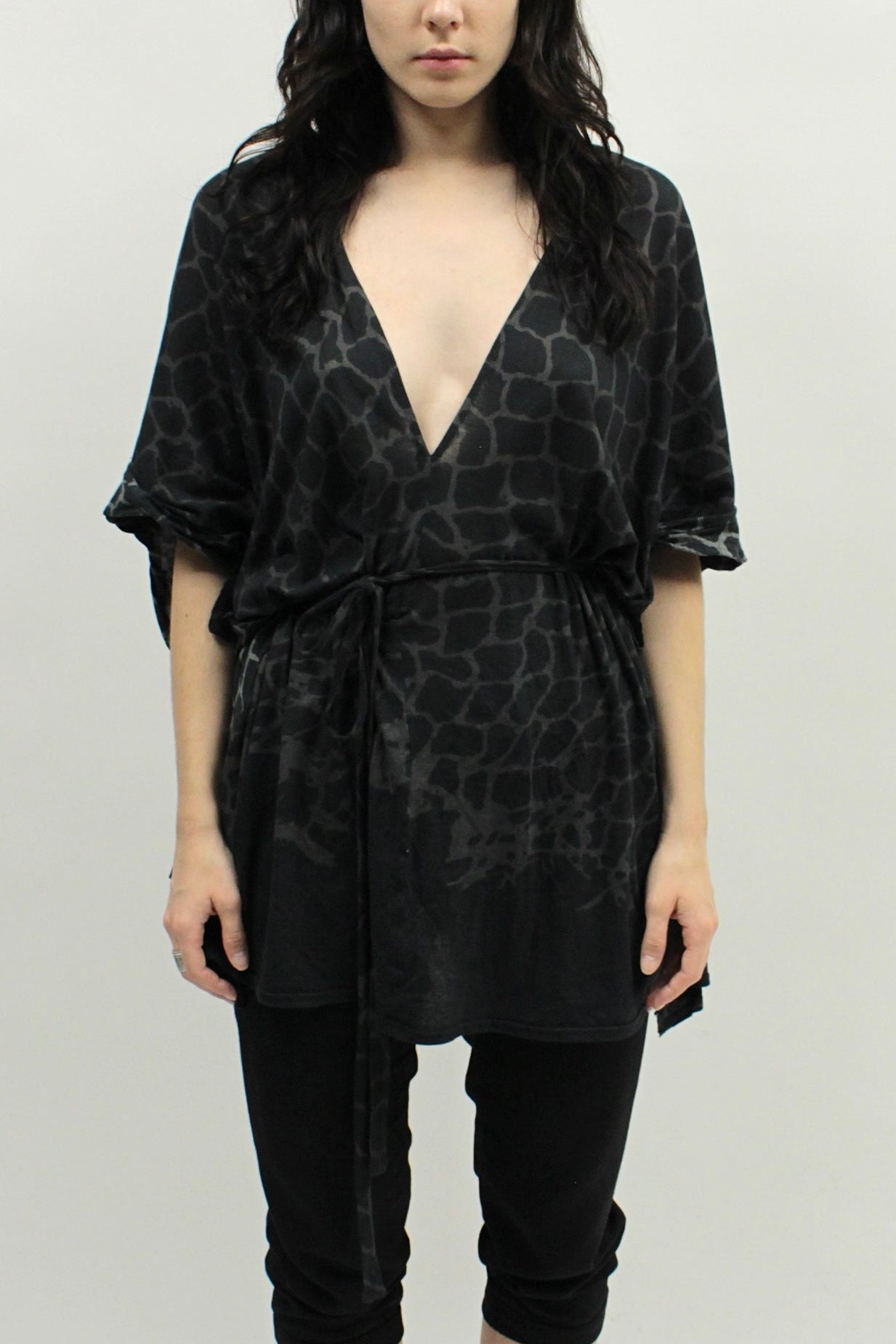 S/S01 Ann Demeulemeester Printed Dress