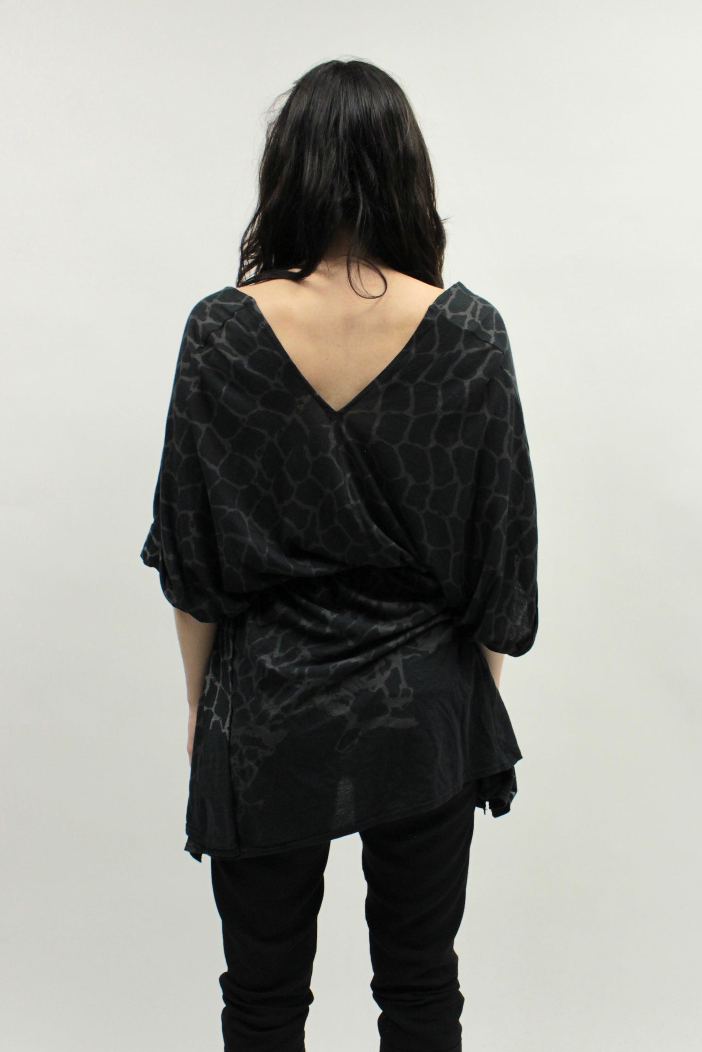 S/S01 Ann Demeulemeester Printed Dress