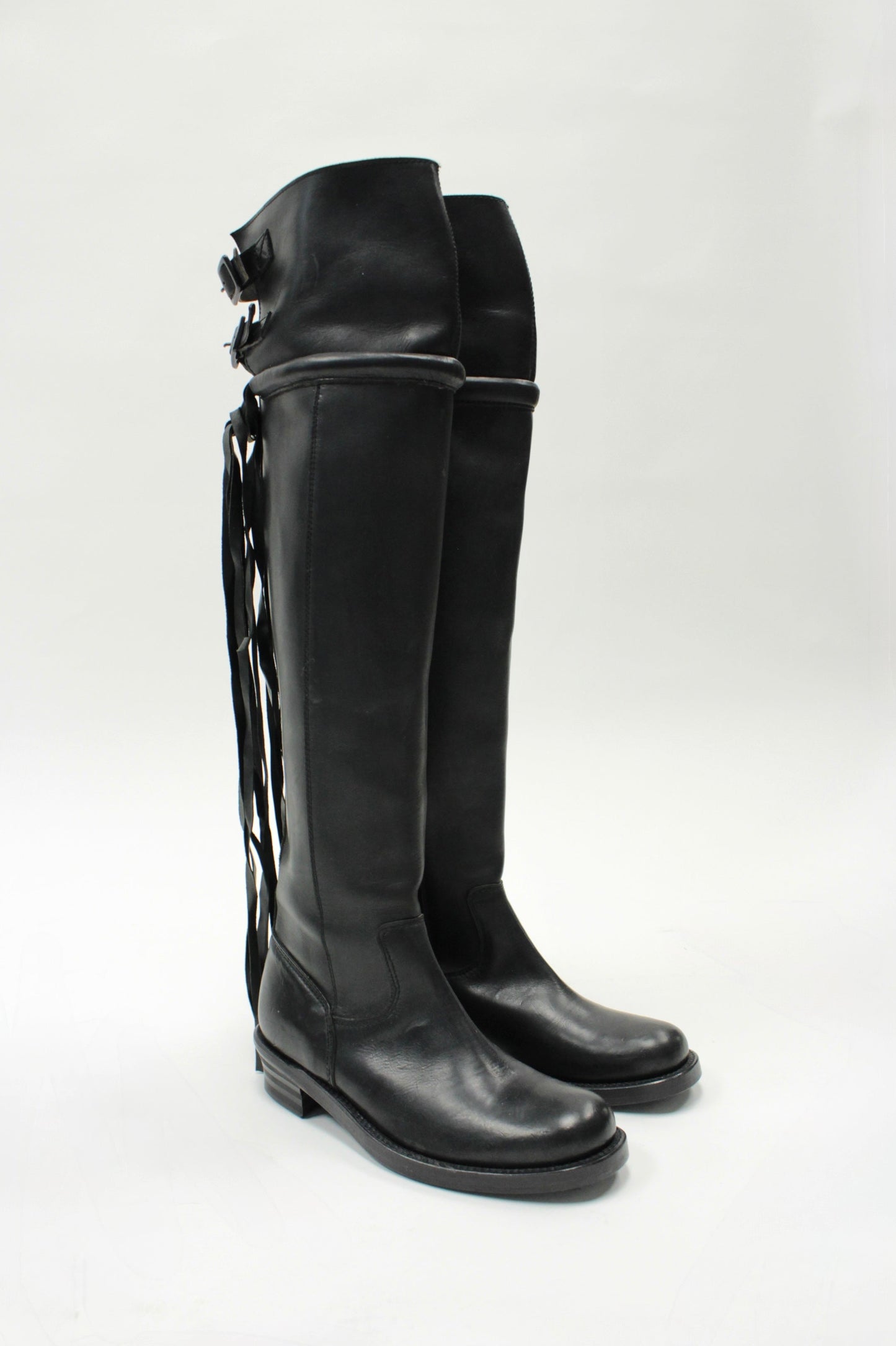 Ballet Isamu Katayama Backlash Tall Leather Boots