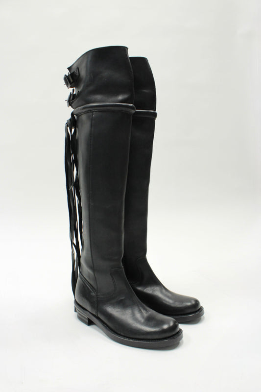 Ballet Isamu Katayama Backlash Tall Leather Boots