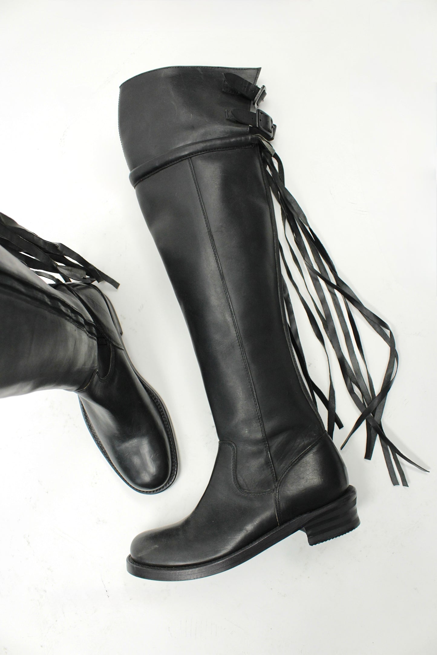 Ballet Isamu Katayama Backlash Tall Leather Boots