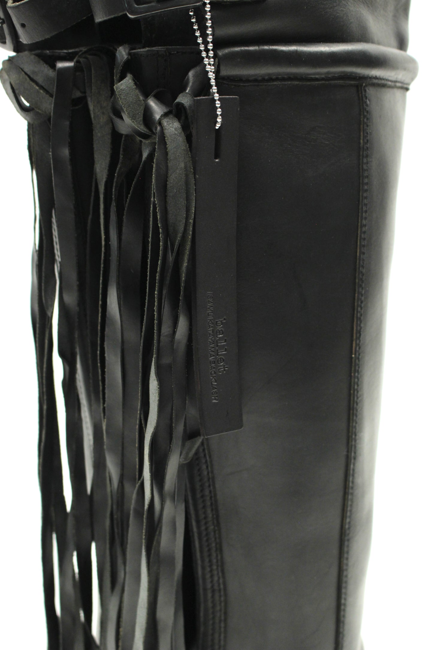 Ballet Isamu Katayama Backlash Tall Leather Boots