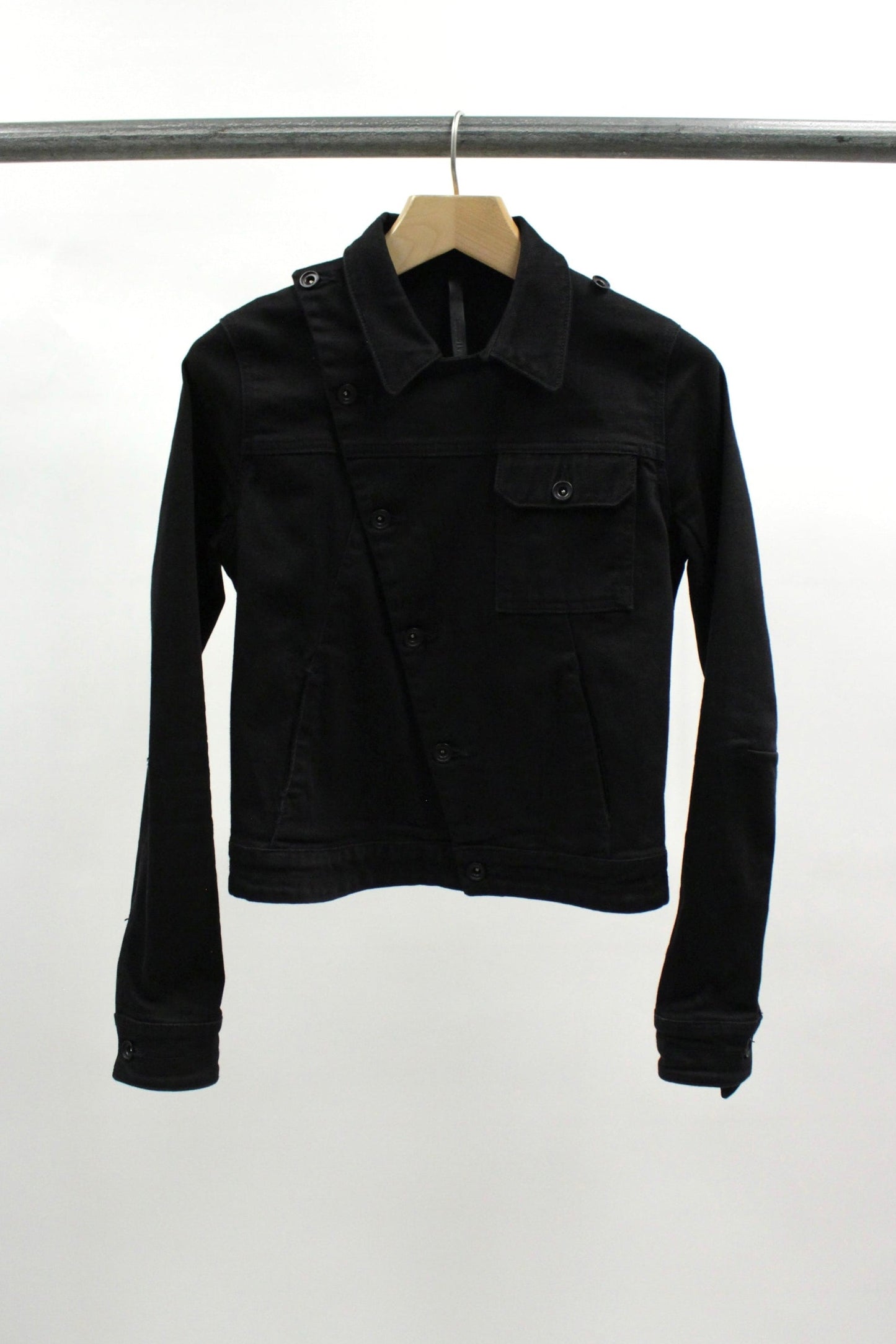 F/W15 Barbara I Gongini Asymmetrical Denim Jacket