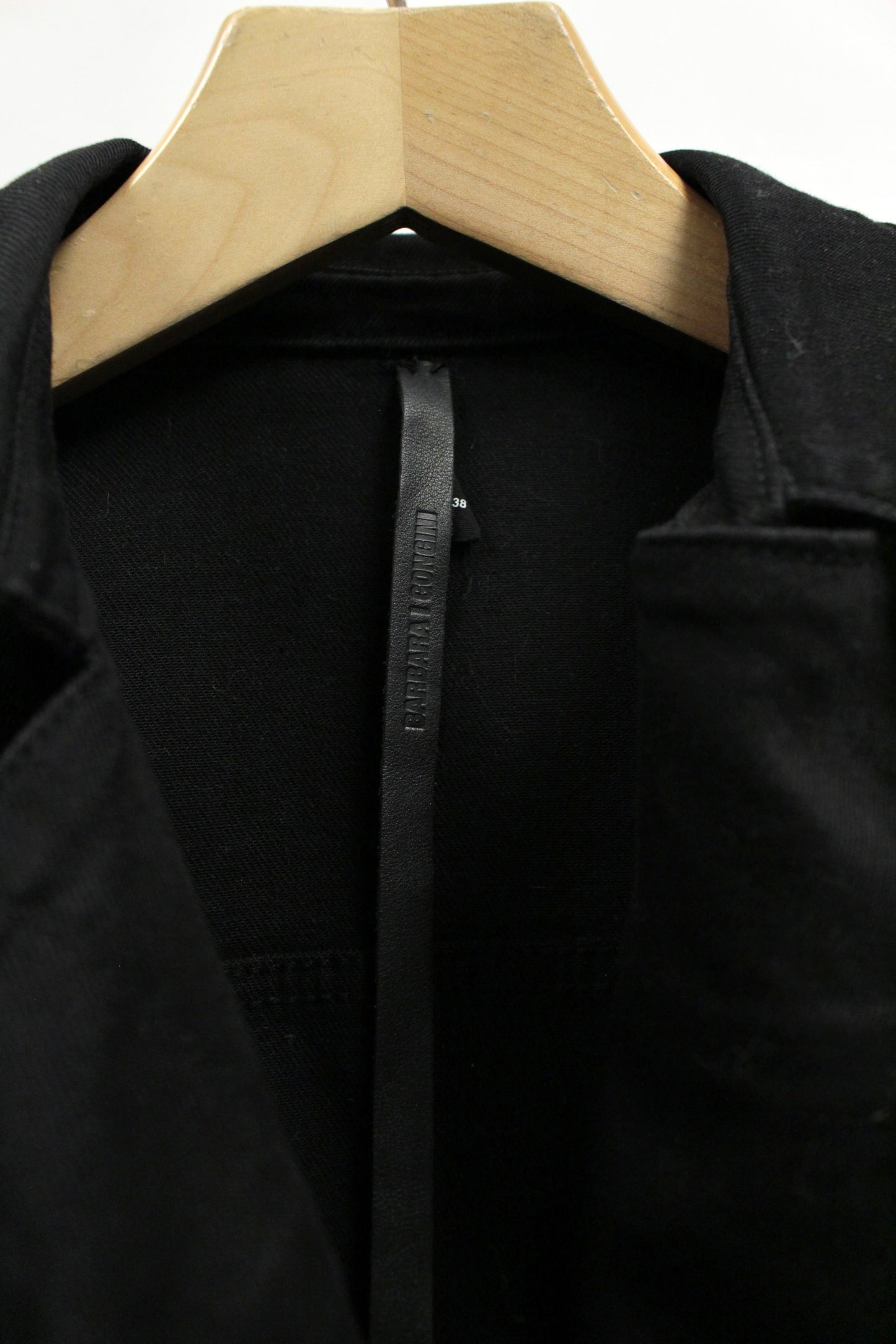 F/W15 Barbara I Gongini Asymmetrical Denim Jacket