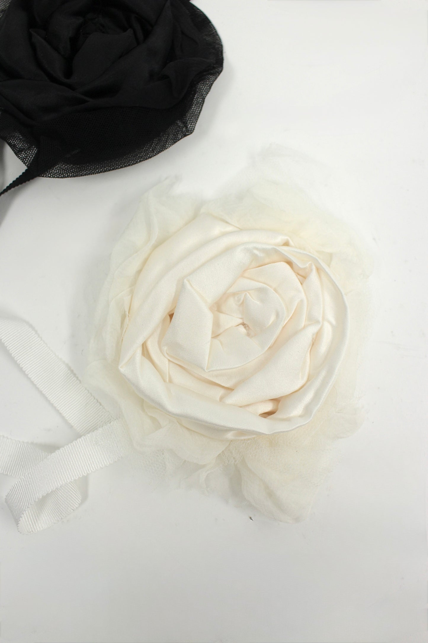 Elena Dawson Silk Flower Brooch