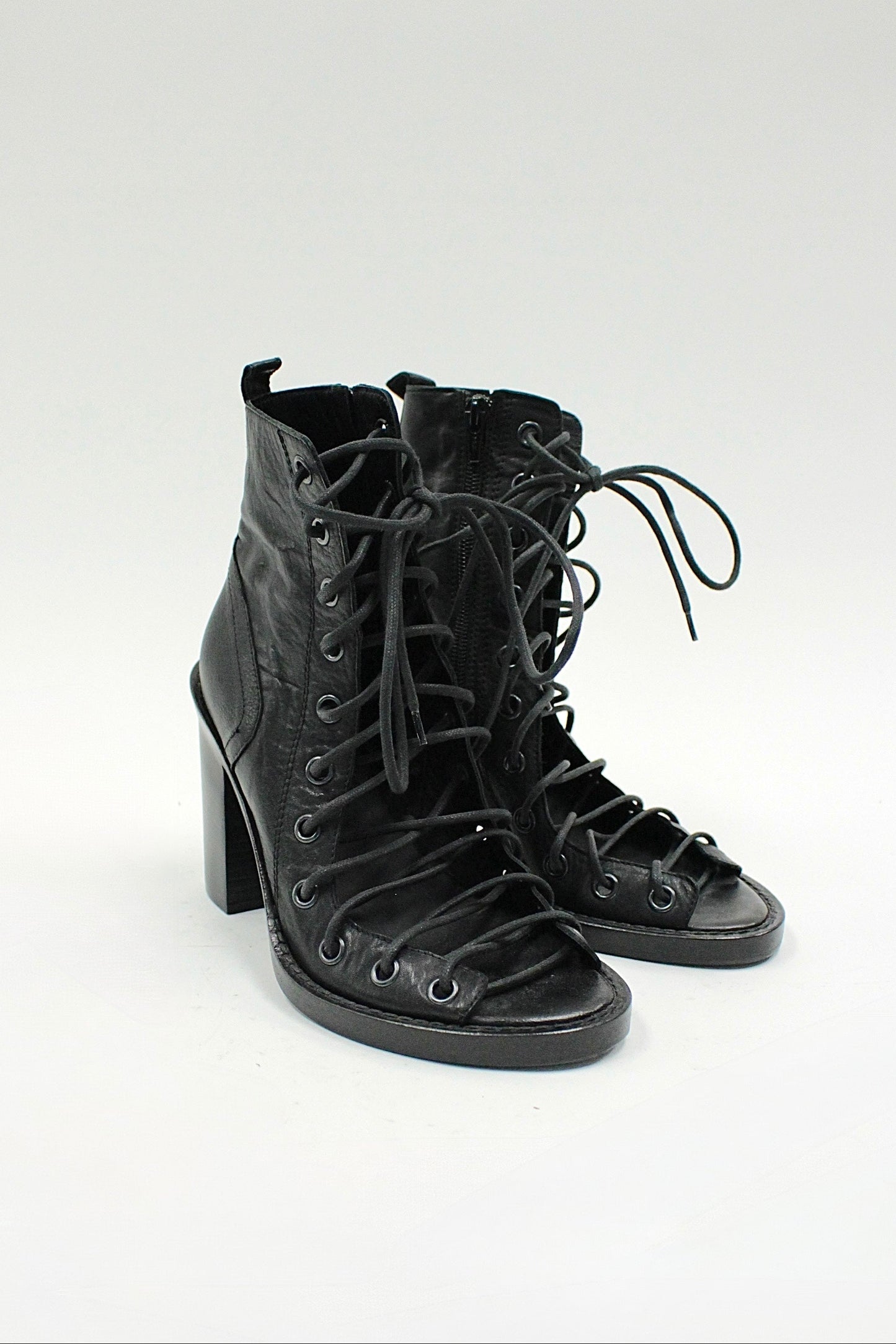 S/S09 Ann Demeulemeester Lace-Up Heels