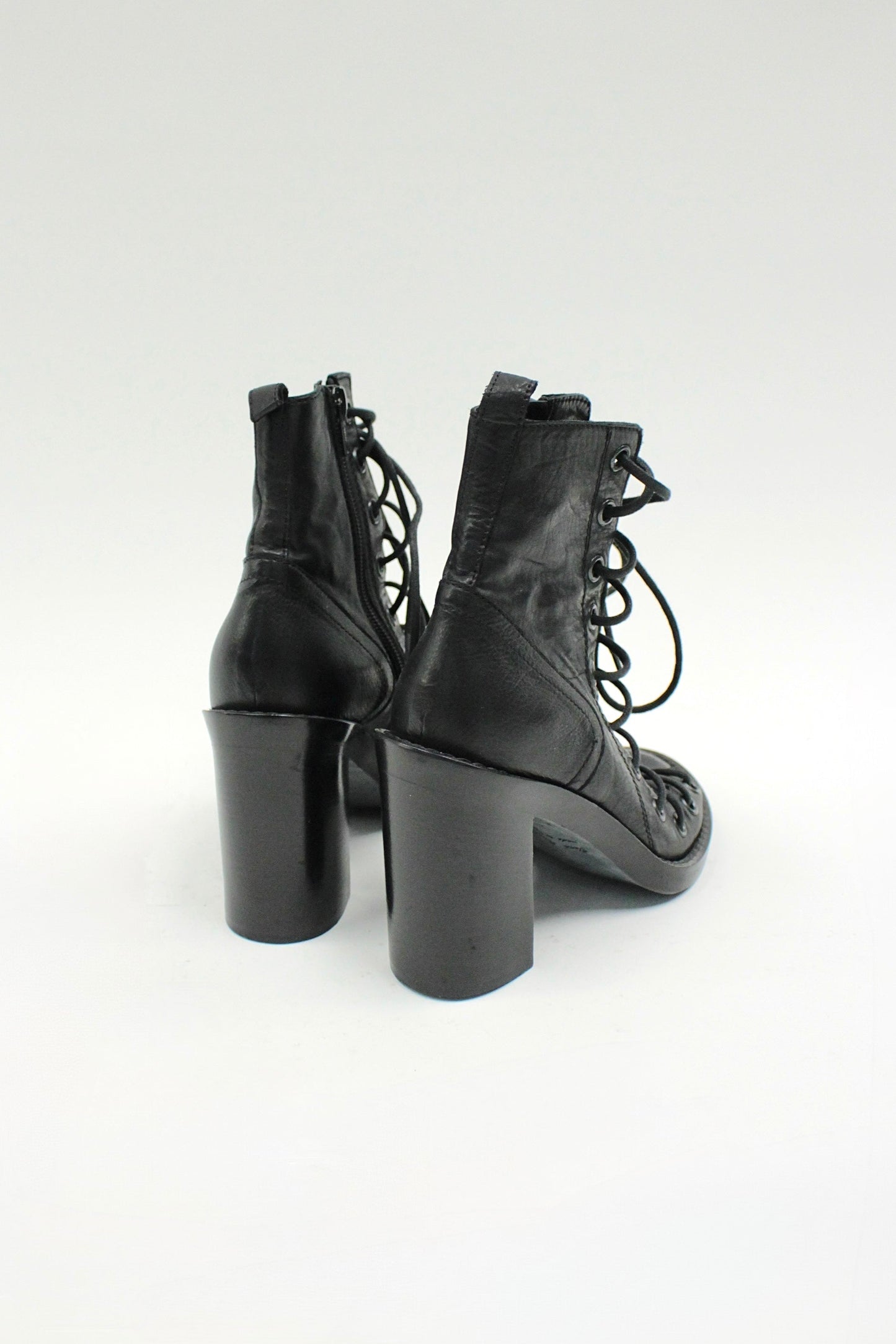 S/S09 Ann Demeulemeester Lace-Up Heels