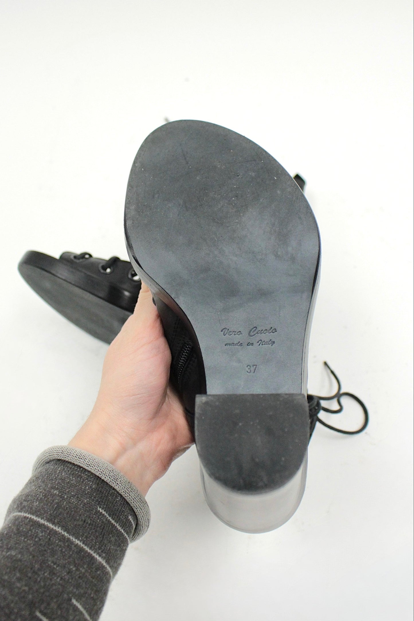 S/S09 Ann Demeulemeester Lace-Up Heels