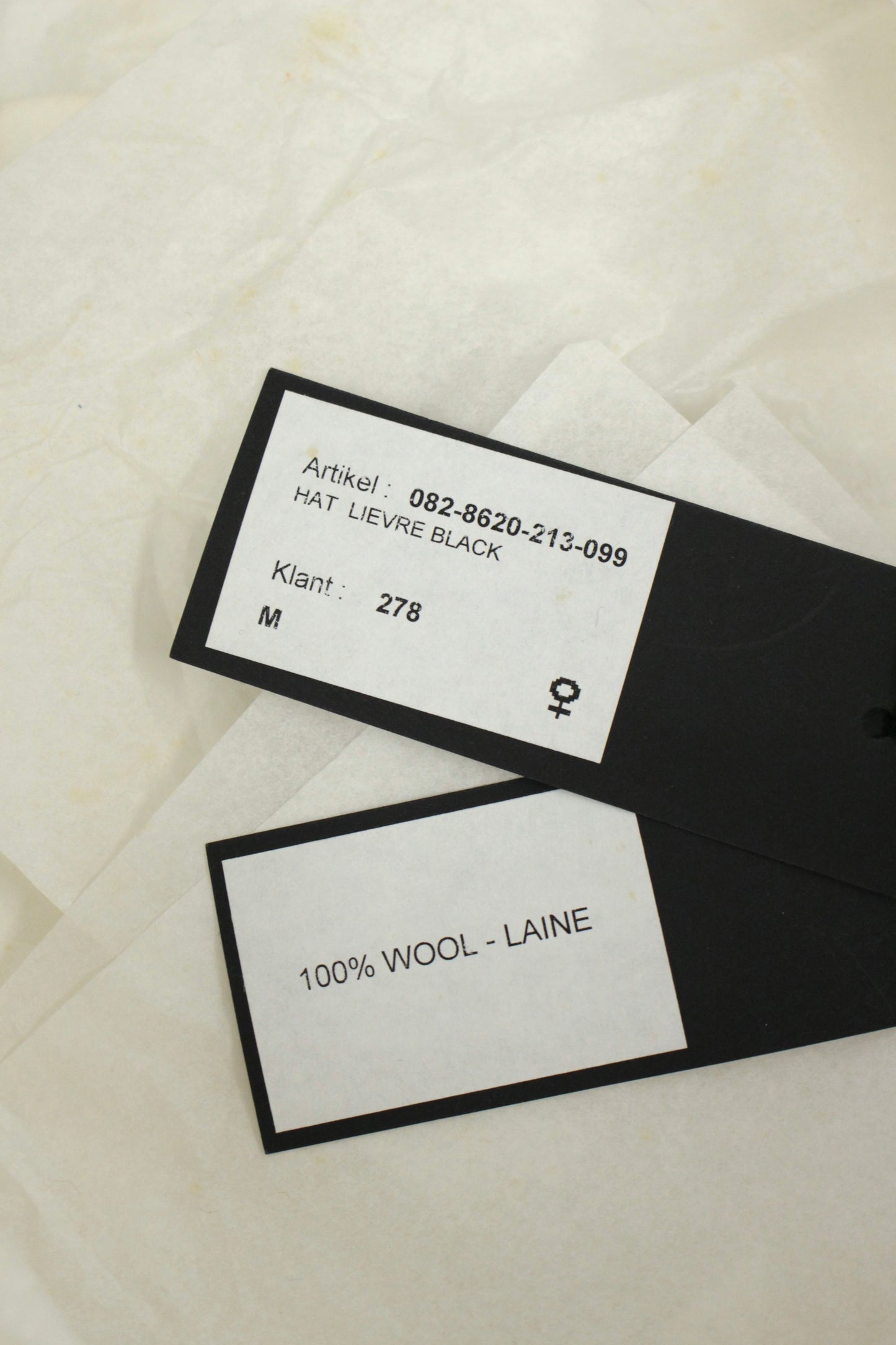 F/W08 Ann Demeulemeester Lievre Hat